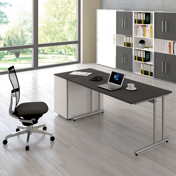Büro Schreibtisch mit Schubladen Ronno