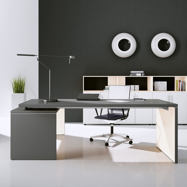 Büromöbel Schreibtisch Winkelkombination Bor2