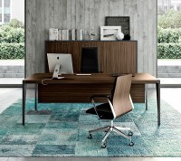 Luxus Chefbüro Schreibtisch hochwertig Timezzo