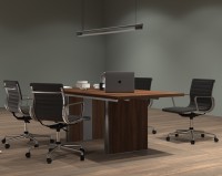 Büromöbel Konferenztisch 200 x 100 cm BoR2