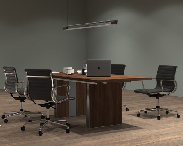 Büromöbel Konferenztisch 200 x 100 cm BoR2