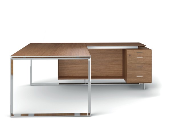Büro Ecktisch Schreibtisch Tischgestell Kufen Timezzo
